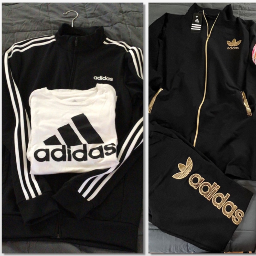 3 ADIDAS Outfits! BRAND NEW with Tags. Womens Adidas Tracksuit